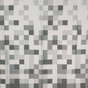 Ver imagem 2 de Cortina para Box De Banheiro Poliéster Geométricos Quadrados- Bella Casa