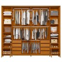 Ver imagem 5 de Guarda Roupa Casal 278cm com 2 Portas Mya Off/cinamomo Z10 - Mpozenato