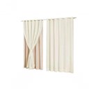 Ver imagem 4 de Cortina Blackout com Voil 2,80x2,50 para Trilho Suíço