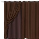 Ver imagem 3 de Cortina Blackout com Voil 2,80x2,50 para Trilho Suíço