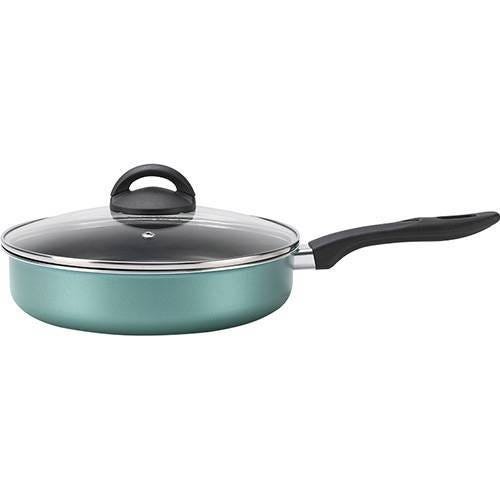 Frigideira Alta Tampa Ø24 2l Chilli Turquesa - Brinox - 1