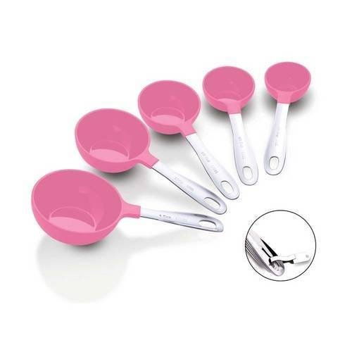 Jogo de Medidores de Xicara 5 Pçs La Pasticceria - 29899-031 - Tramontina - Rosa - 2