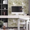 Ver imagem 2 de Papel de Parede Casual Flores Aves no Rio Gh Papel de Parede 2,2m