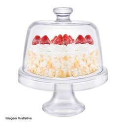 Prato de Bolo San Remo 4 em 1 Klassik Glas - 1