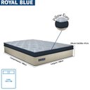 Ver imagem 3 de Colchão Casal Queen Size 138x188x41cm Royal Blue Gazin Colchões Megasul