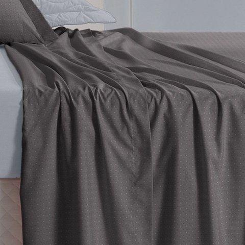 Jogo de Cama Solteiro 2 pçs Play - Preto