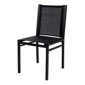 Cadeira de Alumínio e Tela para Piscina Área Externa Interna