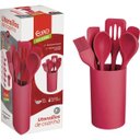 Ver imagem 2 de Conjunto de Utensílios 7 Peças Silicone Euro