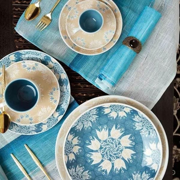 Conjunto Jantar/Cha 30 Peças Etnia Oxfor - 2