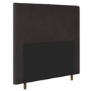 Ver imagem 1 de Cabeceira Cama Box Casal King Size Gênova 193Cm Marrom