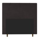 Ver imagem 3 de Cabeceira Cama Box Casal King Size Gênova 193Cm Marrom