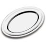 Travessa Oval Rasa 40cm Inox Zanella - 1