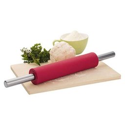 Rolo de Massa em Silicone Vermelho Euro - 3