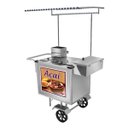 Ver imagem 1 de Carrinho de Açaí Inox com Toldo e Rodas Maciças Cefaz
