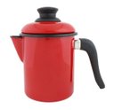 Ver imagem 2 de Leiteira 10cm Vermelho Esmaltada Ewel