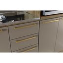 Ver imagem 5 de Gabinete P/ Pia Cozinha Balcão Botanic M624 C/ 2 Portas e 3 Gavetas S/tampo 120cm Nogueira/verde -