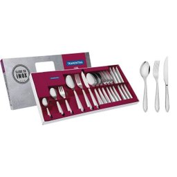 Faqueiro Aço Inox 24 Peças Laguna Tramontina - 1 Faqueiro Aço Inox 24 Peças Laguna Tramontina - 1