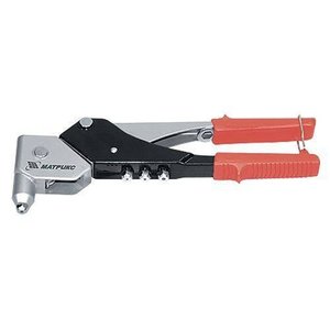 Rebitador Manual tipo Alicate 256mm Giratório 260 graus para Rebites 2,4 - 3,2 - 4 e 4,8
