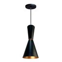 Ver imagem 2 de Kit 3 Luminaria Cone Moderno Preto