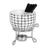 Kit para Fondue em Cerâmica Hauskraft - 1