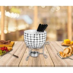 Kit para Fondue em Cerâmica Hauskraft - 2