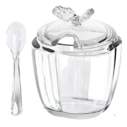 Açucareiro com Colher Linha Butterfly