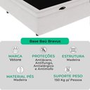 Ver imagem 2 de Cama Box Baú Queen Bravus 158x198x44 Branco