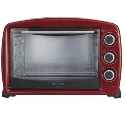 Forno Elétrico Philco PFE30V RETRO, 30L, 2 resistências, Função Dourar, Vermelho - 110V - 4 Forno Elétrico Philco PFE30V RETRO, 30L, 2 resistências, Função Dourar, Vermelho - 110V - 4
