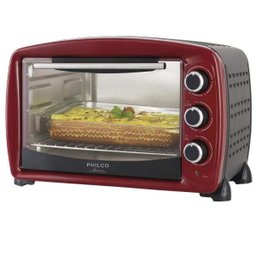 Forno Elétrico Philco PFE30V RETRO, 30L, 2 resistências, Função Dourar, Vermelho - 110V - 1 Forno Elétrico Philco PFE30V RETRO, 30L, 2 resistências, Função Dourar, Vermelho - 110V - 1