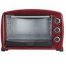Forno Elétrico Philco PFE30V RETRO, 30L, 2 resistências, Função Dourar, Vermelho - 220V - 4
