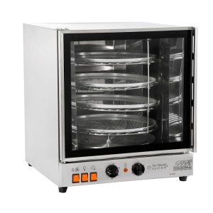Forno Giratório Elétrico Inox 4 Assadeiras Fge4 Titã 220v