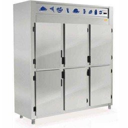 Geladeira Refrigerador Industrial Inox 6 Portas Grep 6P Gelopar 220V - 1 Geladeira Refrigerador Industrial Inox 6 Portas Grep 6P Gelopar 220V - 1