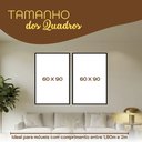 Ver imagem 7 de Quadro Decorativo Minimalista Formas Geométricas e Linhas Moldura Filete:moldura Ypê/60x90
