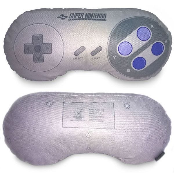 Almofada Decorativa Contra 3 Jogo Super Nintendo Snes