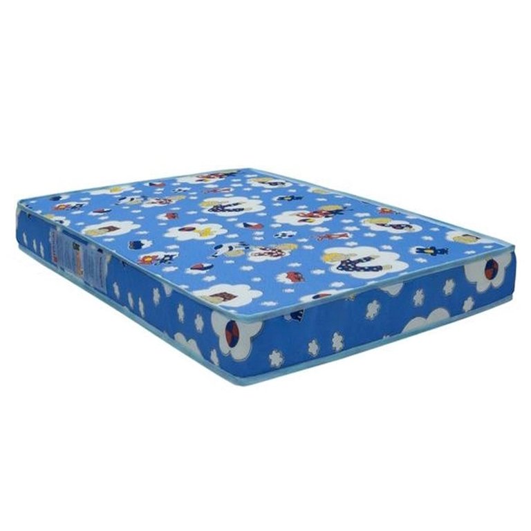 Colchão Berço Ortobom Baby Physical (70x130x10) Cor Azul Bebe