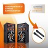 Caixa de Som 650W Rms Amplificada Dupla Trc 389 Bluetooth - USB com Microfone - Trc - 4