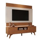 Ver imagem 2 de Rack com Painel para TV até 65 Polegadas 185cm x 187cm 100% MDF e Pés em Madeira Maciça Ares
