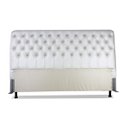 Ver imagem 3 de Cabeceira de Cama Box Casal King 195cm Larhome Padua Corino Off White..