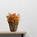 Ver imagem 4 de Kit 18 Galhos Mosquitinho Artificial Laranja Atacado Decoração e Festa