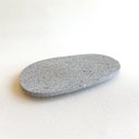 Ver imagem 2 de Bandeja Decorativa Oval Poliresina Cinza Pequena para Salas