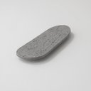 Ver imagem 5 de Bandeja Decorativa Oval Poliresina Cinza Pequena para Salas
