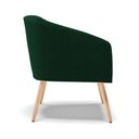 Ver imagem 6 de Poltrona Decorativa Pé Palito Natural Stella Bouclê Verde D03 - D'Rossi
