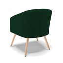 Ver imagem 7 de Poltrona Decorativa Pé Palito Natural Stella Bouclê Verde D03 - D'Rossi