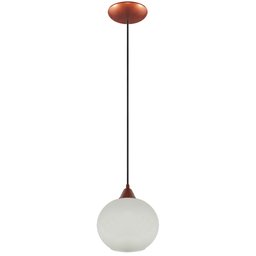 Pendente Cobre com Bola Americana Grande Fosca Art Pop - 1