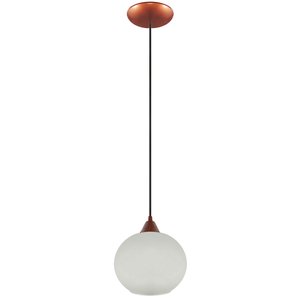 Pendente Cobre com Bola Americana Grande Fosca Art Pop