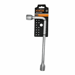 chave L biela sextavada niquelada 17mm fox lux