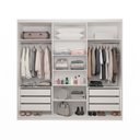 Ver imagem 5 de Guarda-Roupa Grande Casal 6 Portas 6 Gavetas Breeze