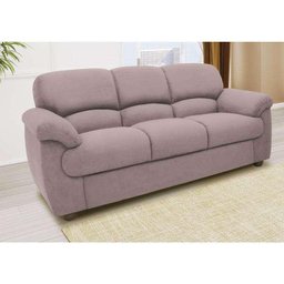 Sofá Cravo 3 Lugares - Linoforte - Areia escuro - 2