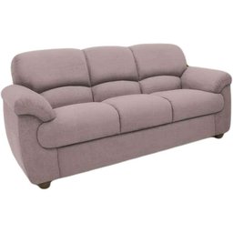 Sofá Cravo 3 Lugares - Linoforte - Areia escuro - 1