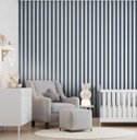 Ver imagem 3 de Papel de Parede Bobinex Revoada - Listra Azul Marinho 4420